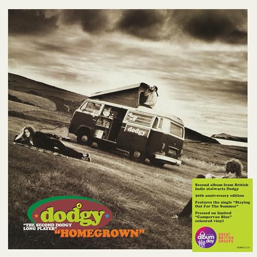 Dodgy: Homegrown 30th Anniversary on Campervan Blue Vinyl (National Album Day 2024)