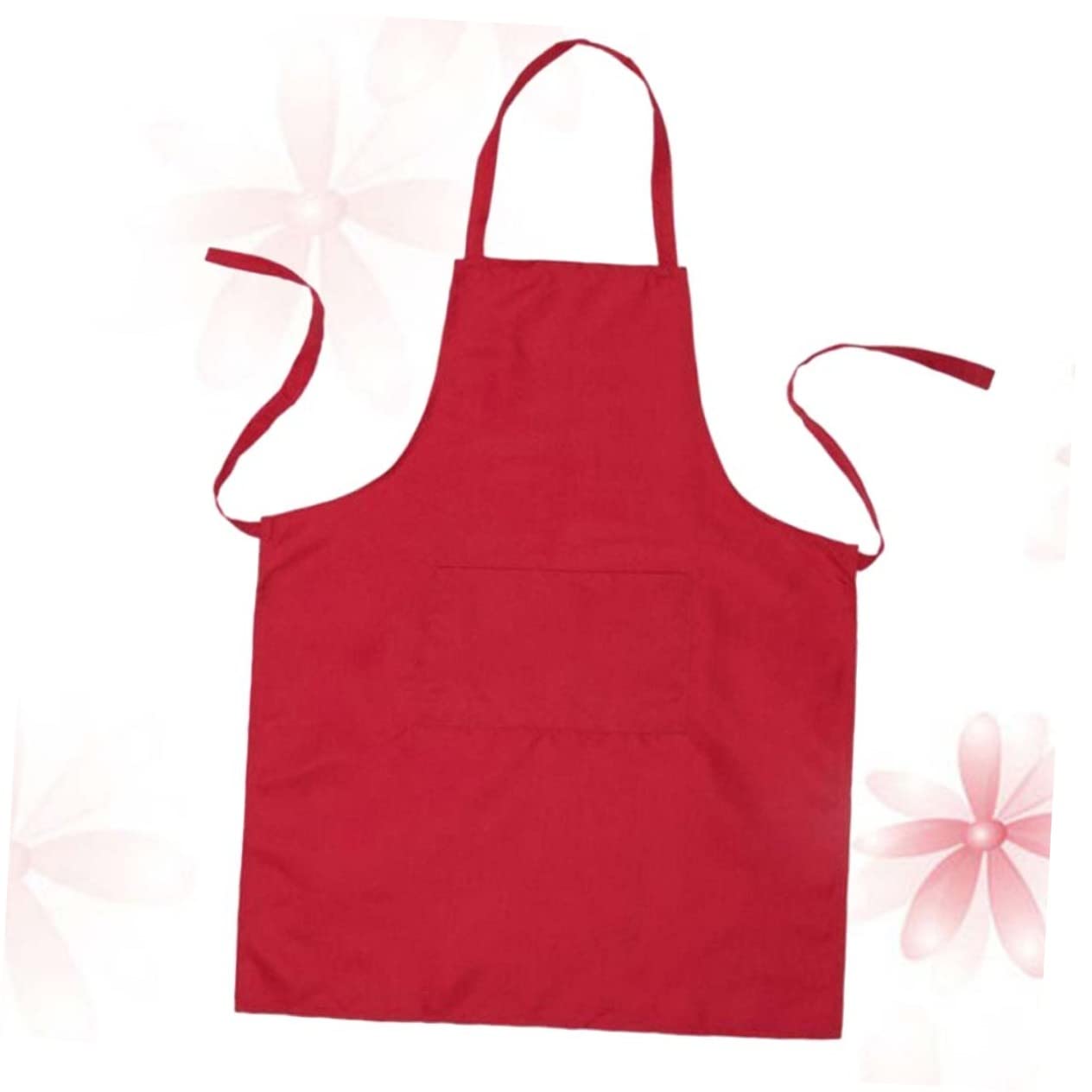 OFFSCH Halter-neck Waterproof Apron Pockets 2 Pack Vinyl Smock Bib Chef Aprons Universal Size 60x70cm