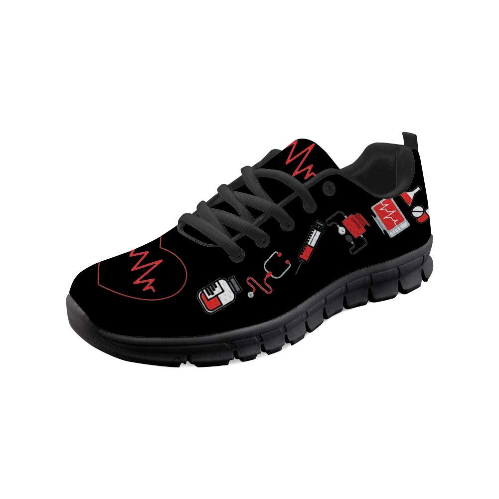 Coloranimal Femmes Sneakers Léger Running Marche Air Mesh Appartements Chaussures De Tennis