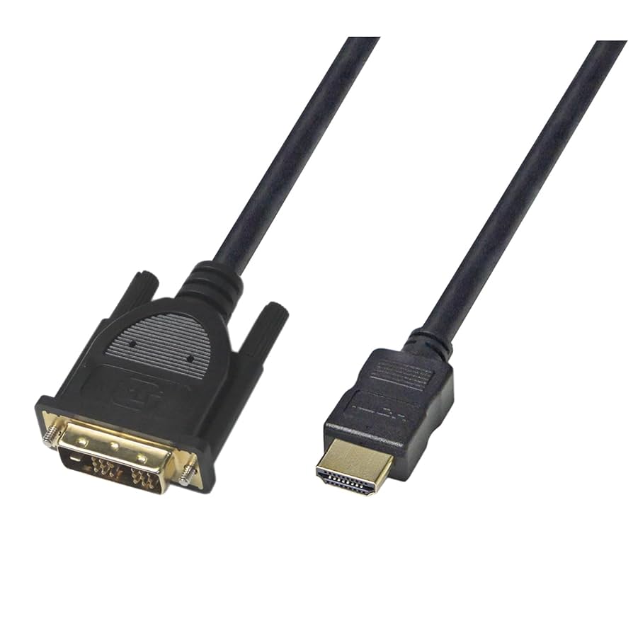 DVI-Dケーブル　新品　約1.0ｍ Amazon.co.jp: DVI-HDMI 変換ケーブル1.0m 〔HDMI-DVI 両方向