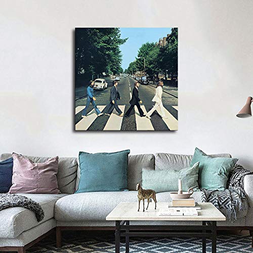 The Band Poster The Beatles Abbey Road Art Impression sur toile Décoration de maison Peintures murales Posters Présents… - Les Beatles, Paul McCartney, John Lennon, RIngo Starr, George Harrison The Band Poster The Beatles Abbey Road Art Impression sur toile Décoration de maison Peintures murales Posters Présents… – Image 4