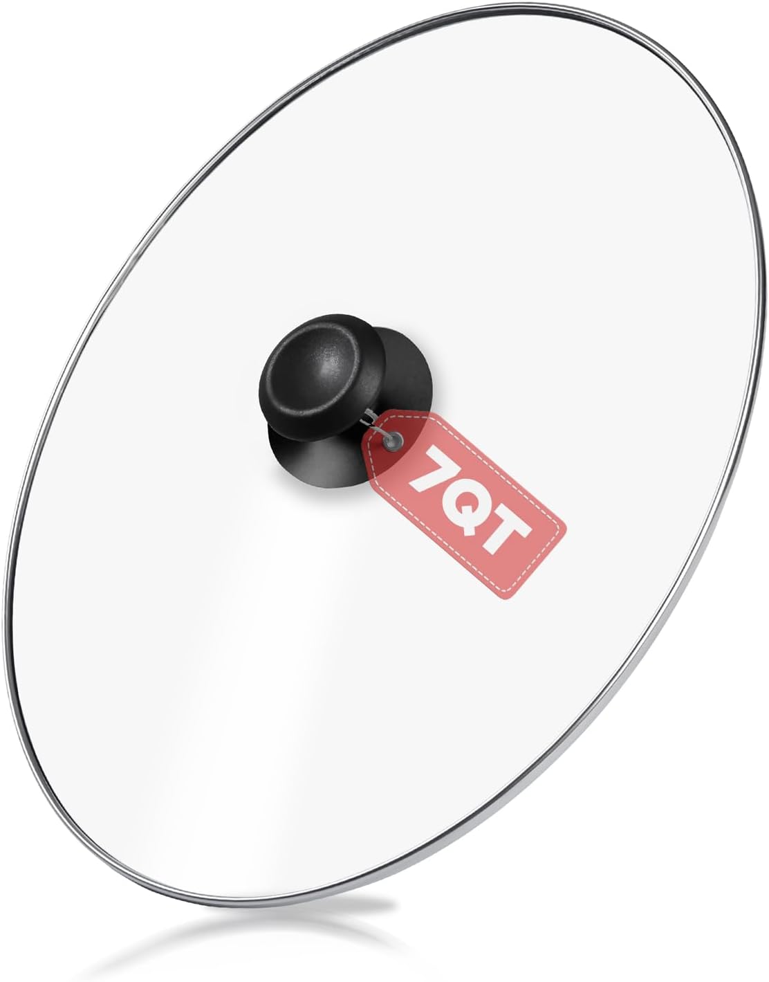 Oval Glass Lid 7 Quart Replacement for 7qt Slow Cooker SCV700SS Crock Pot Lid and for Hamilton Beach Slow Cooker SCV700, 33474G, SCV700-KC, SCV700SS Replacement Oval 7 Quart Lids 13.12"L x10.25"W