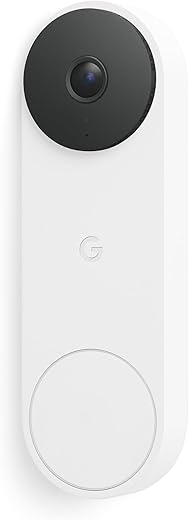 Google Nest Doorbell (Wired, 3rd Gen) - 2K Video and Gemini, Live...