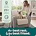 FurHaven Water-Resistant Sofa Cover for Dogs & Cats, Reversible Couch Protector with Secure Straps and Pinsonic Quilted Fabric, Machine Washable Couch Cover, Sofa Sized, Gray Mist