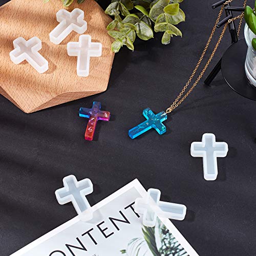 arricraft 10 Pcs Cross Shape DIY Molds - Image 4