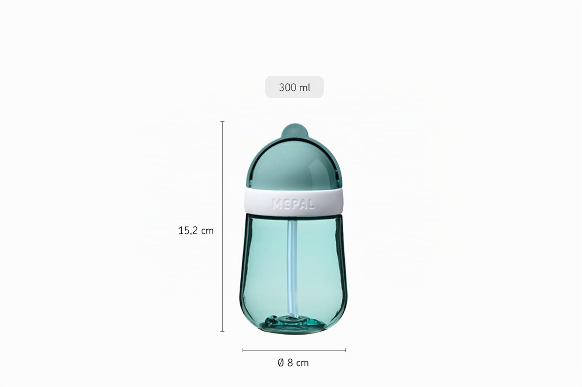 Mepal - Gobelet à paille pour bébé Mio - Biberon à paille pour tout-petit à partir de 9 mois - Bouteille à boire étanche pour les tout-petits - 300 ml – Sailors bay