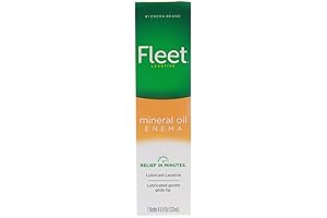 Special Pack Of 5 FLEET ENEMA MINERAL OIL 4.5 OZ