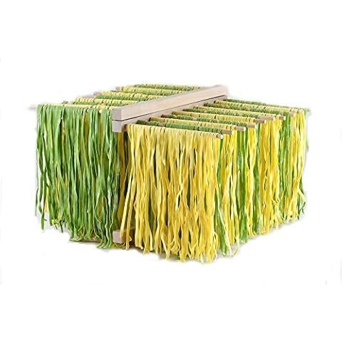 Eppicotispai X-Large Natural Beachwood Collapsible Pasta Drying Rack, Brown Cover