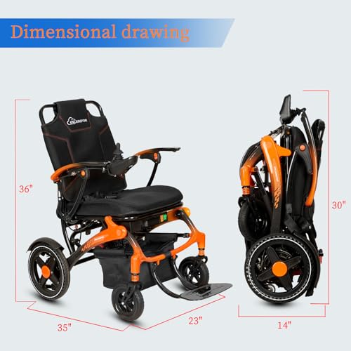 Electric Mobility Chair Compact Folding