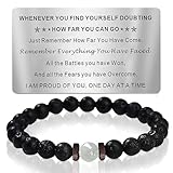 IGXX Anti Alcohol Bracelet for Men ＆ Women with Wallet Card Stop Drinking Alcohol Bracelet Recovery Gift for Sobriety Journey Anniversary Celebration Encouragement Emotional Support