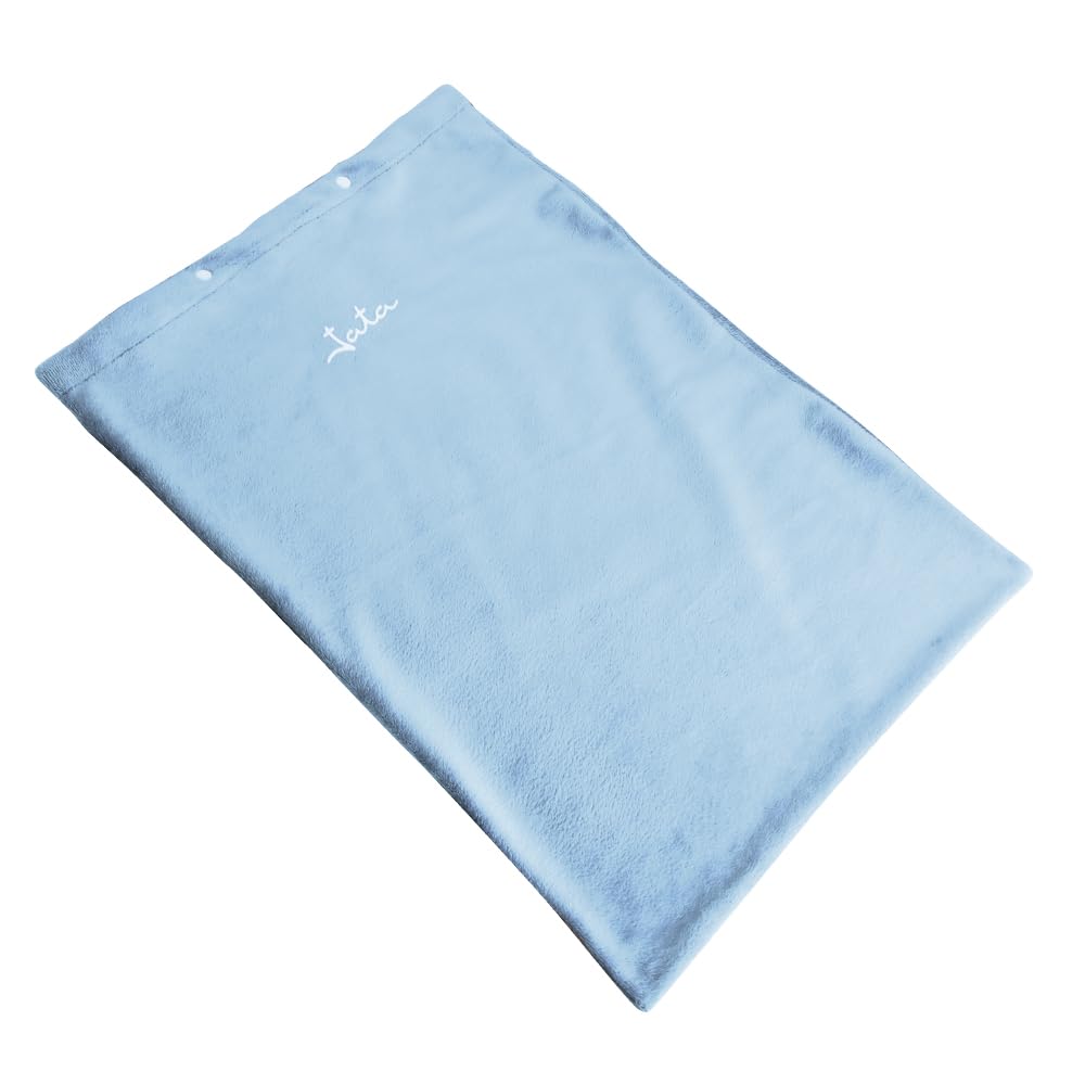 JATA JCAE5220 - Manta Electrica. Para Espalda, Cuello, Cervicales, Lumbares, Hombros y Abdomen. 6 Niveles de Calor. Calor Rápido. Flexible, Suave, Transpirable. Funda Lavable