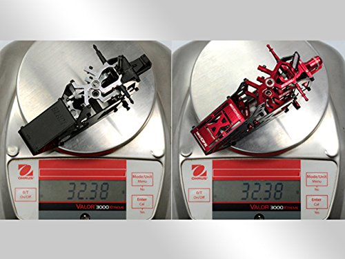 Microheli Aluminum/Carbon Fiber Main Frame (RED) - BLADE 180 CFX