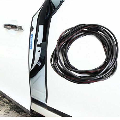 Länge 10/Videokabel schwarz universal Auto Tür Kantenschutz Überwachungskamera/Kratz Streifen Displayschutzfolie Gummidichtung Zierleisten KFZ-Styling (10 Mio./32ft)