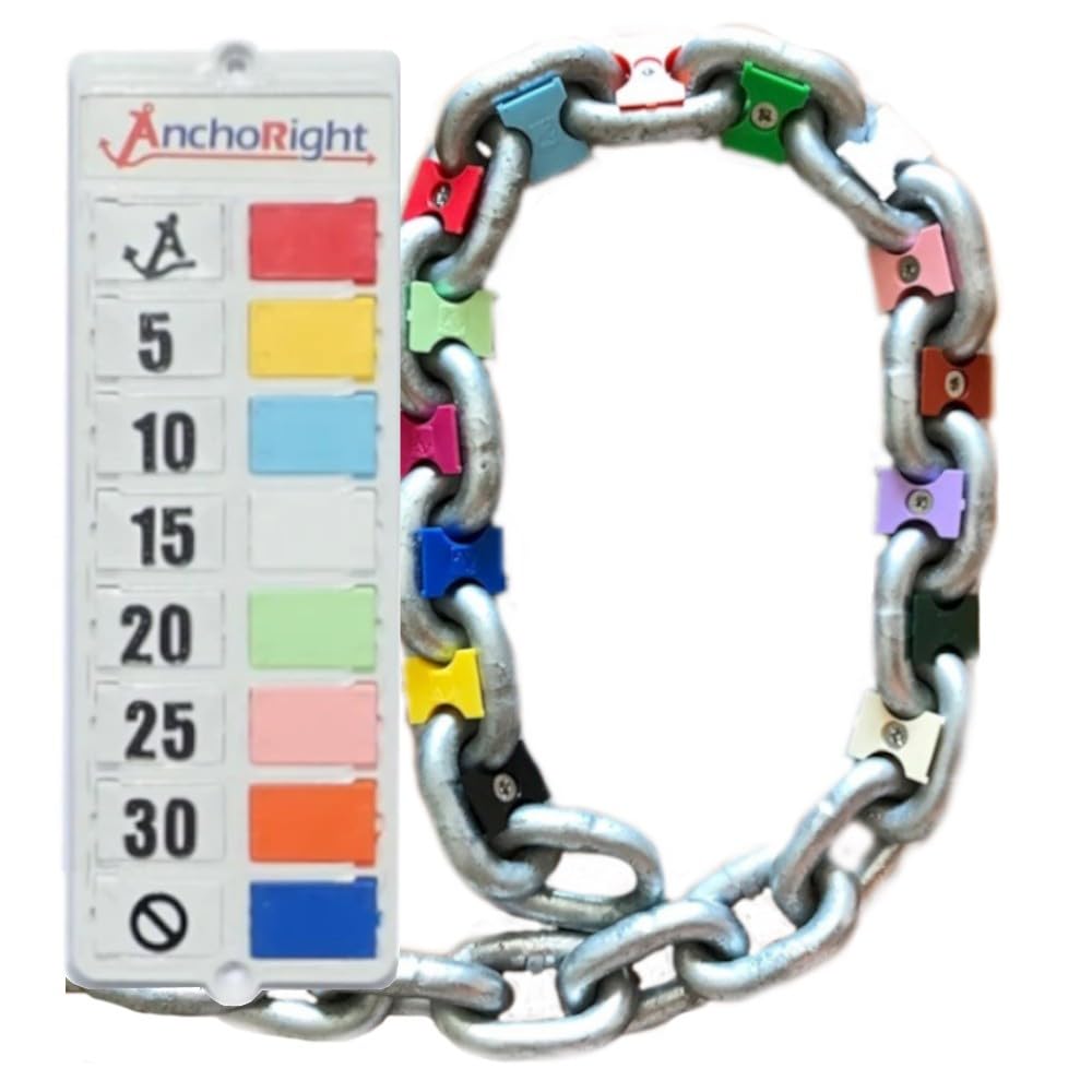 Anchoright Chain Marking Set 8MM 4 Colours
