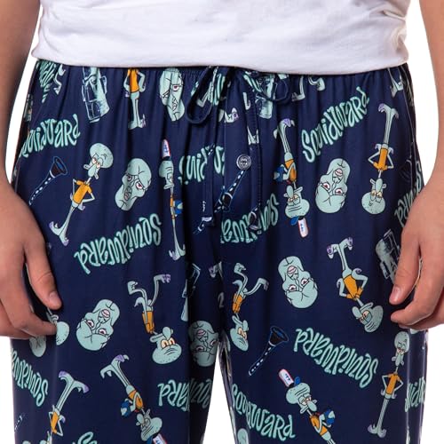 INTIMO SpongeBob SquarePants Men's Sexy Squidward Sleep Pajama Pants For Adults3