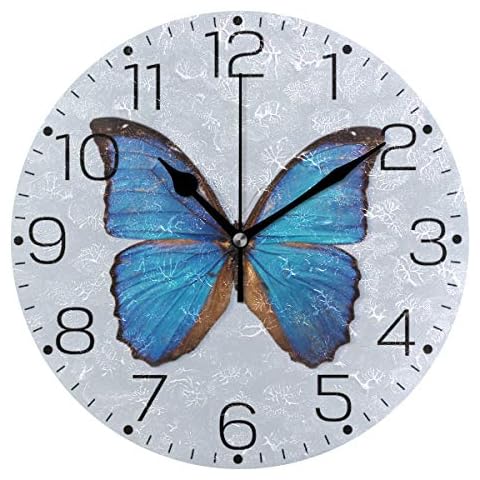 Moyyo Vintage Frameless Silent Wall Clock Cover