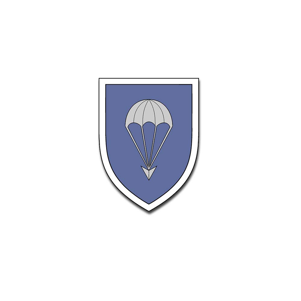 Copytec Patch LLBrig 25 – Luftlandebrigade Bundeswehr, Fallschirmjäger, 65x75 Mm, Klett, Waschbar