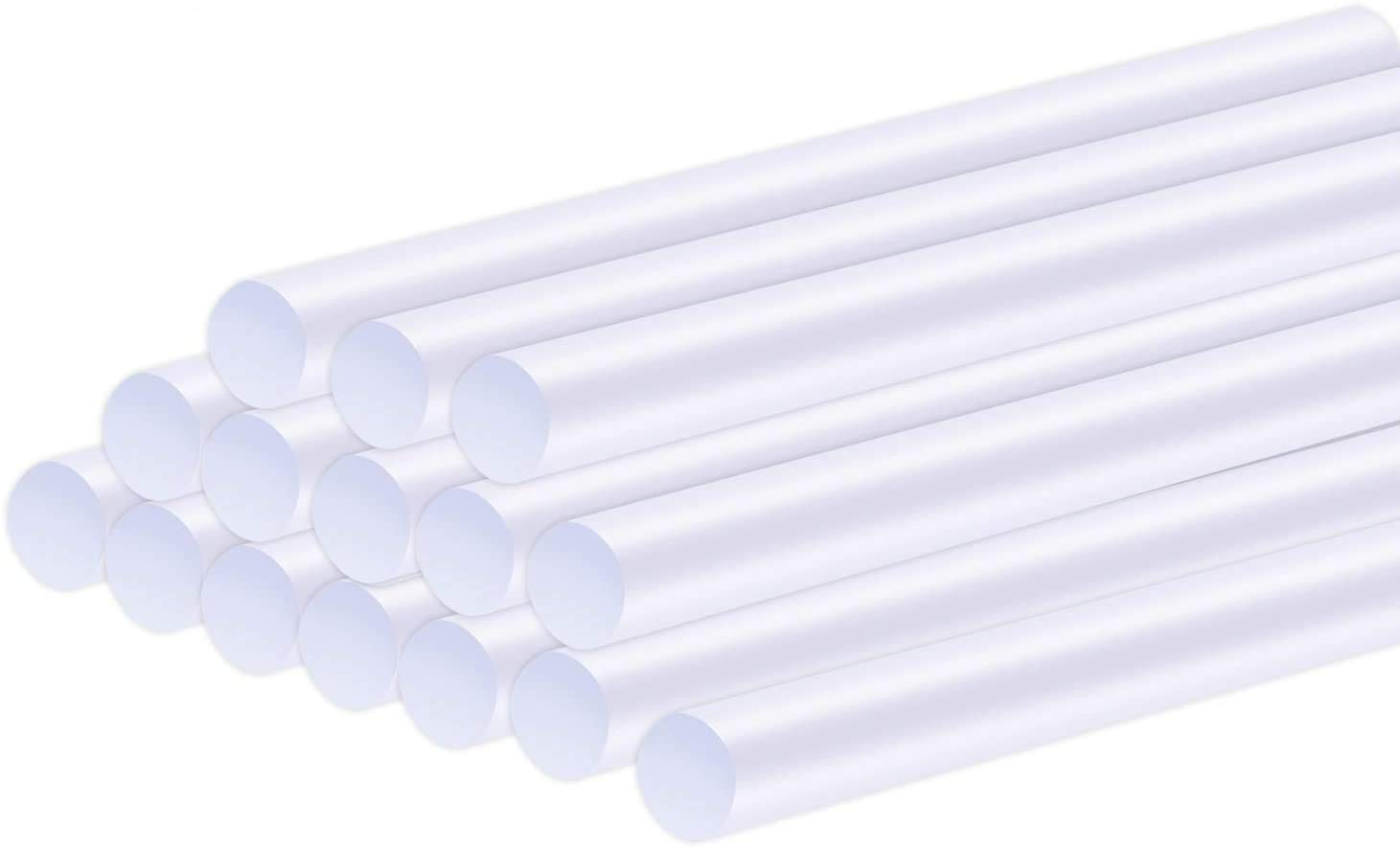 110 Pack Mini Clear Hot Melt Glue Gun Adhesive Sticks 7mm x 100mm for Handy DIY Tool Art Hobby Craft Woodworking Plastics Fabric Ceramics