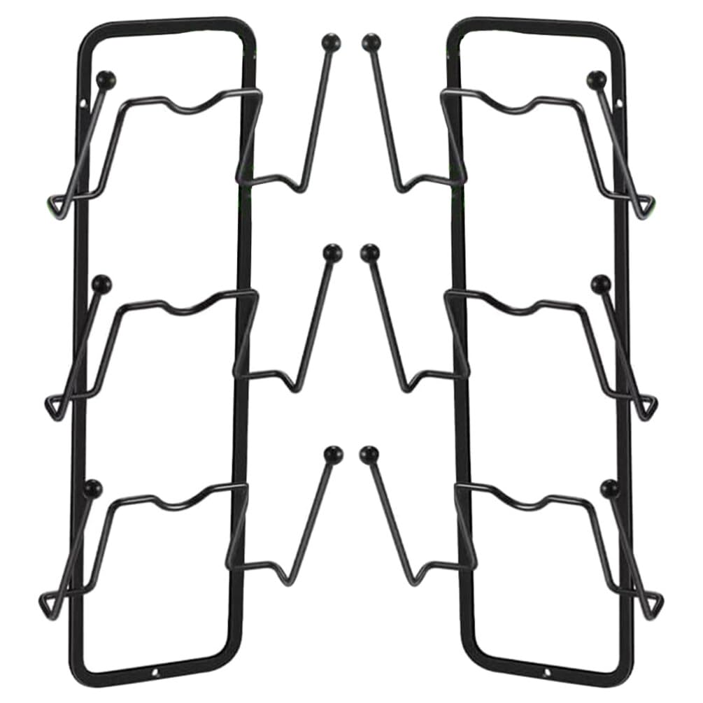 DECHOUS 2 Piezas Rejilla para Tapas de Ollas Estante para Tapas de Ollas sin Perforaciones Soporte Decorativo de Organizador de Hogar Soporte de Sartenes Delicado