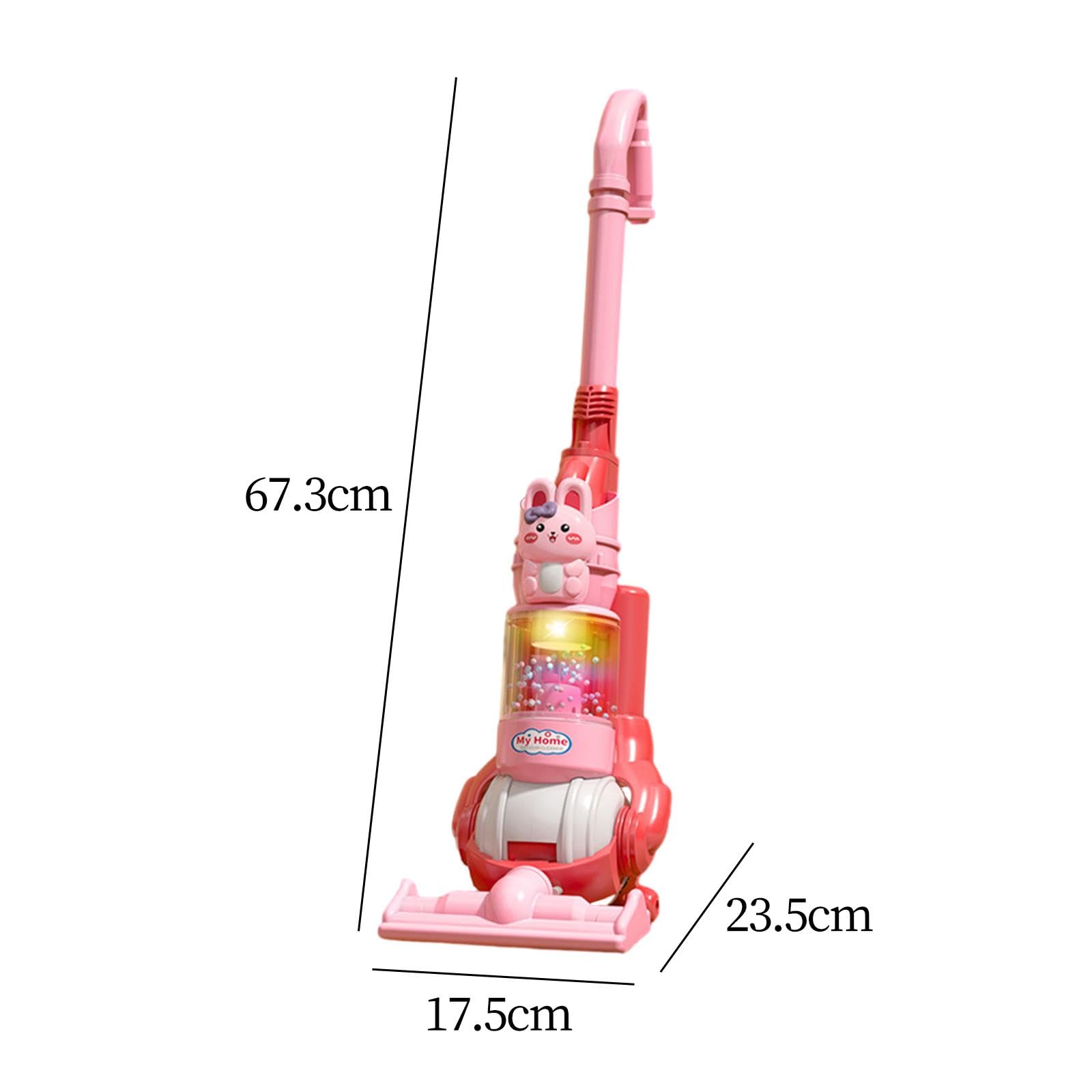 Sharplace Aspirapolvere Giocattolo per Bambini, Gioco di Ruolo per La Casa, con Luci Ed Effetti, Ideale Come Regalo di Compleanno per Bambini, Coniglio