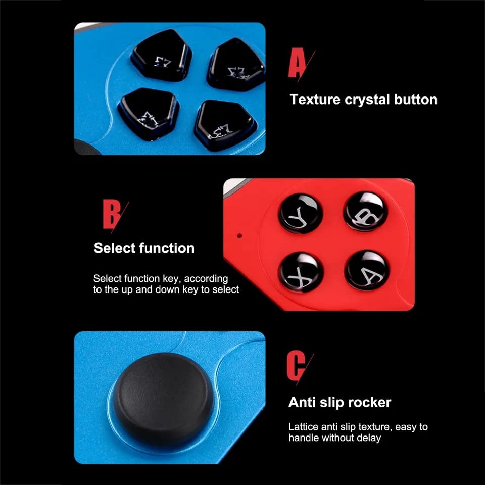 Vista 6 de Zelbuck 7 Inches HD Screen Retro Video Game Console Portable Game Player 16gb 10000 Free Games MP5 PlayerVideo PlayerMusic PlayerReading for