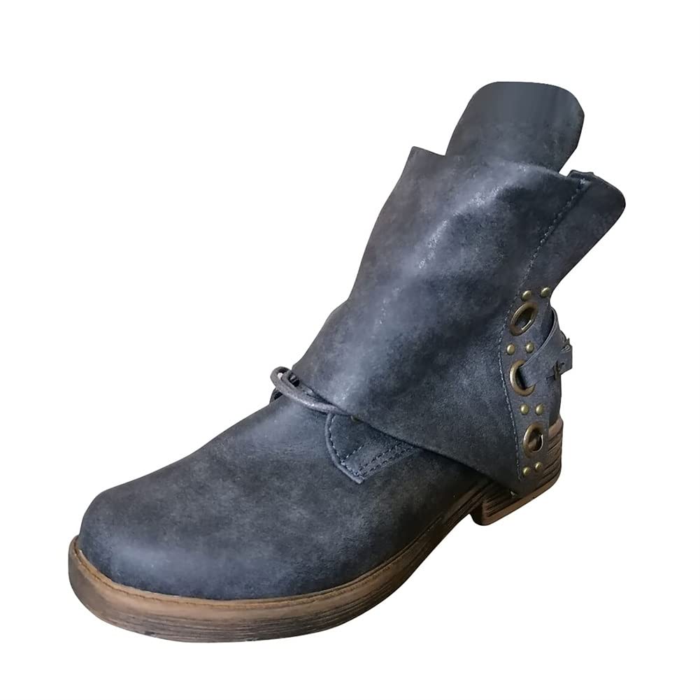 Y2K Vintage Enkellaarsjes Met Franjes Dames Western Cowboy Laarzen Puntige Neus Enkellaarsjes Met Hak Suède Instaplaarzen Met Metalen Gesp Herfst