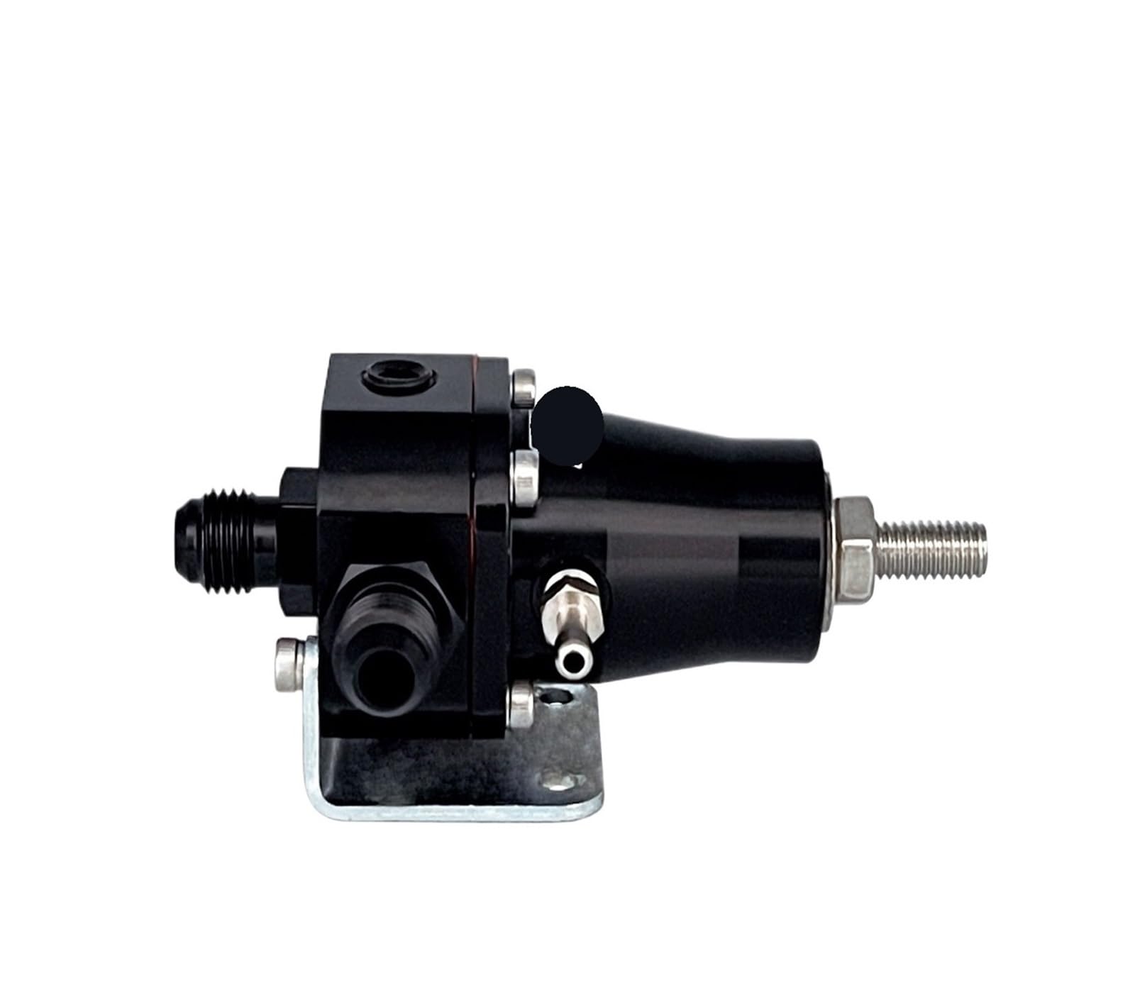 Vmvud One Color Adjustable 30-70 Psi Efi Fuel Pressure Regulator Kit W/Oil Gauge An6 Fittings
