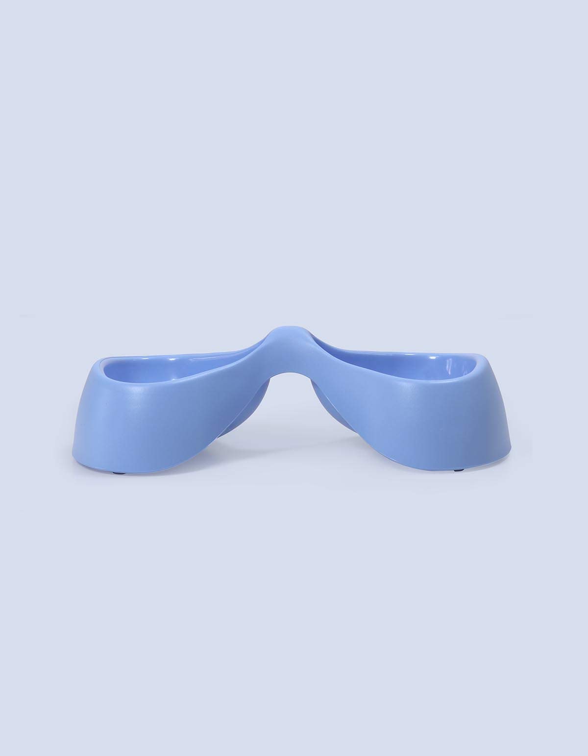 United Pets Bicio Double Bowl, Light Blue
