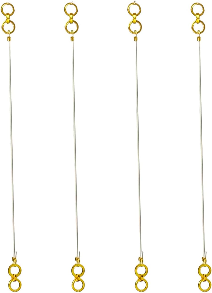 Jewelopia Kaan Chain Transparent Stretchable Rubber Earchain Champaswaralu for Women and Girls