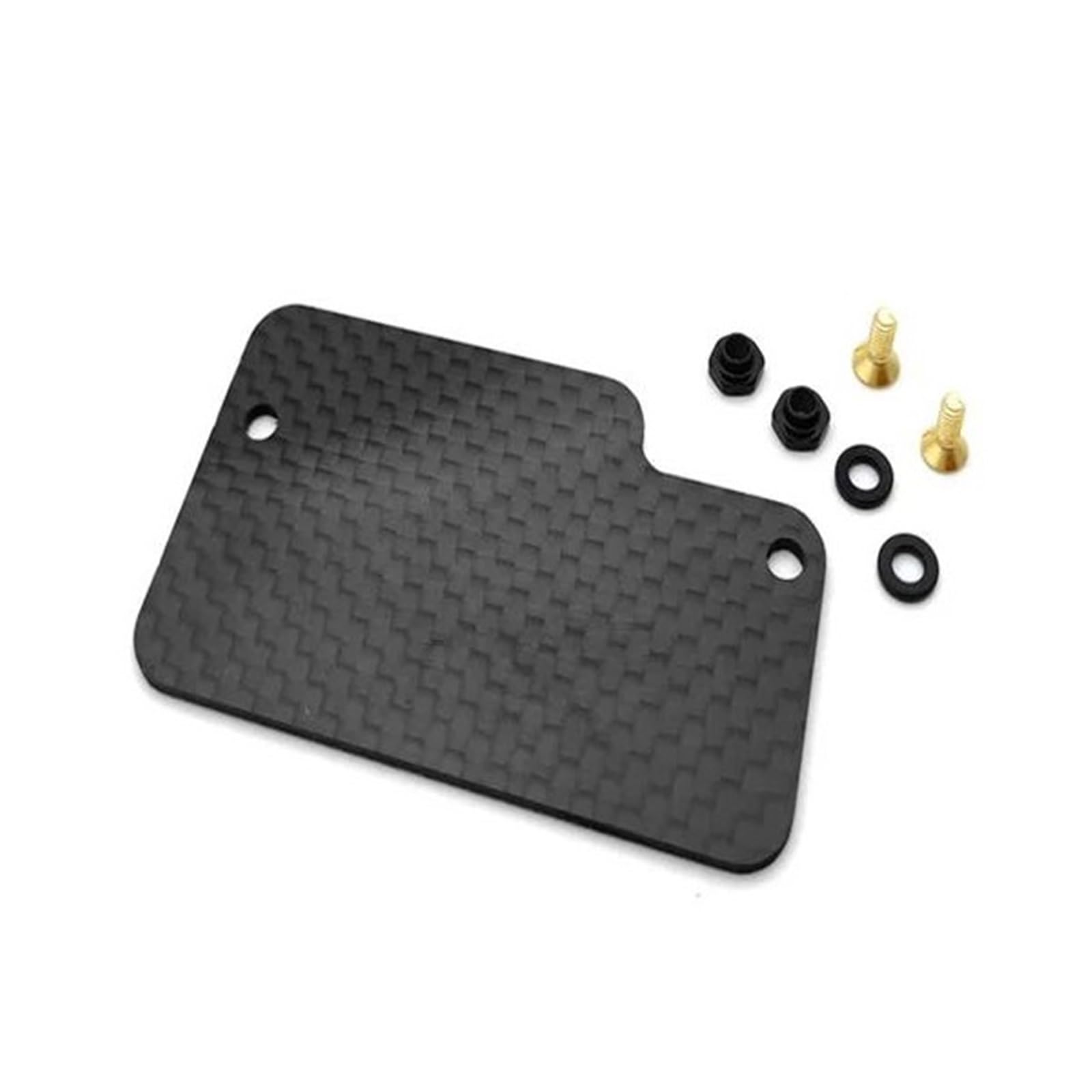 Placa Montaje Electrónica TE-223-TLR Fibra Carbono para TLR 22X-4 22 Ver.3 RC Piezas Coche Accesorios Modelos Juguete Repuesto Accesorio Modelos RC