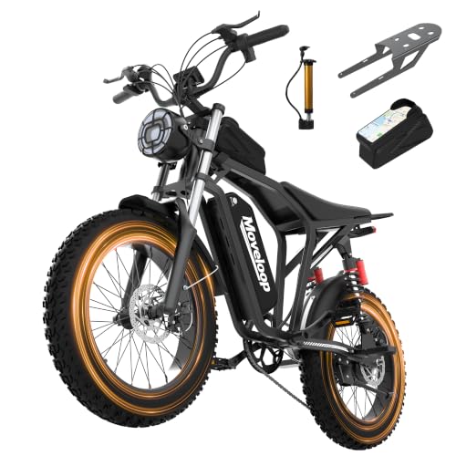Electric Bike for Adults, 2000W/3000W Peak Electric Bicycle, 20 Inch Fat Tire 15.6AH/20AH Battery, 7 Speed Gear, Full LED Lighting System,E-Bike image 6