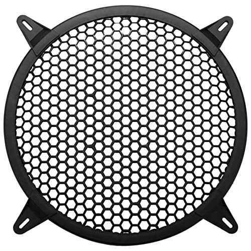 Lizusidtsy Subwoofer Grid Car Speaker Amplifier Grill Cover Mesh - 10 Inch, black, 161521