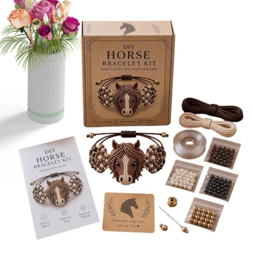 Kit pulseras perlas animales para proyectos de bricolaje y manualidades en casa