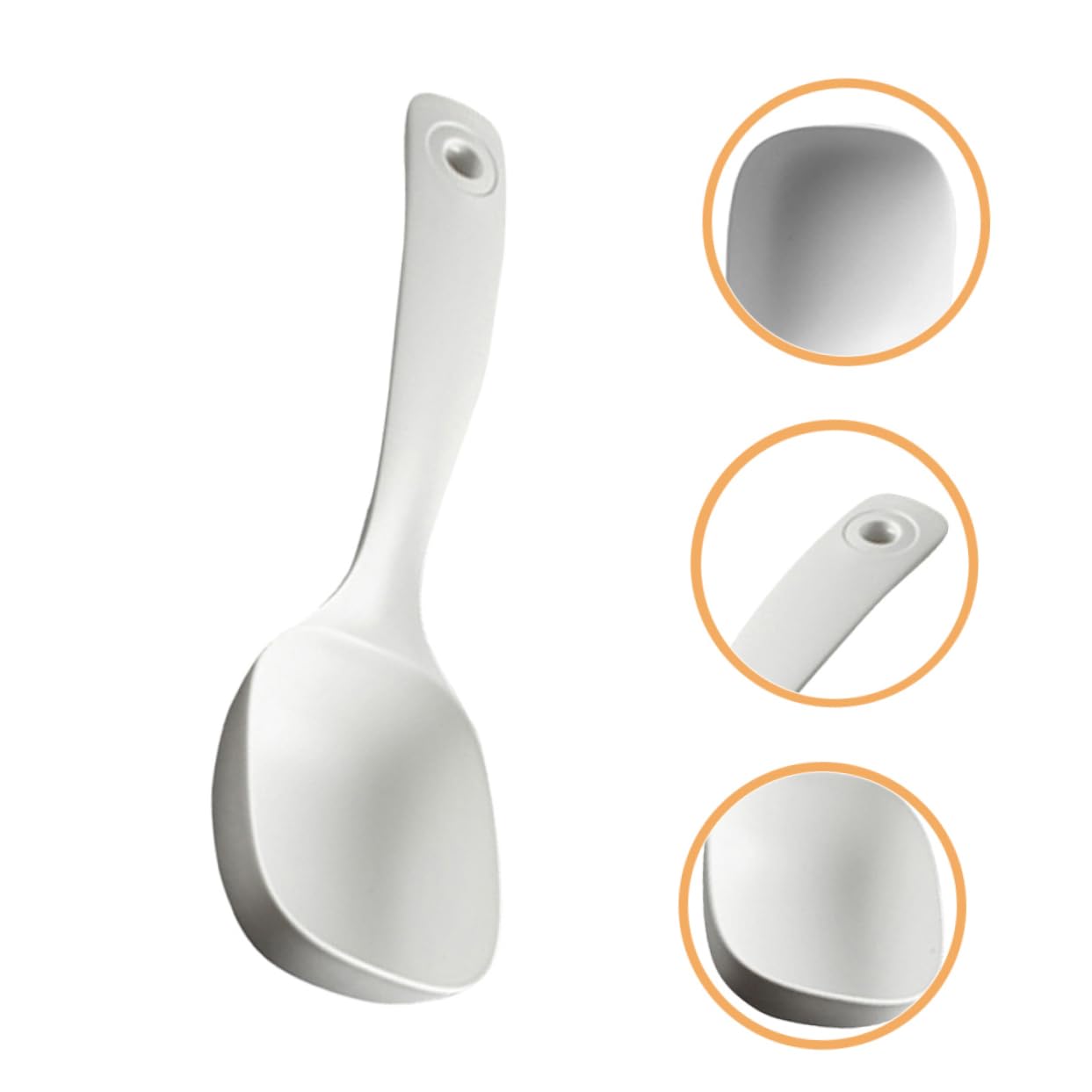 MAGICLULU Set Di 5 Cucchiai Da Portata Grandi Cucchiaini Da Tè Cinesi Mestoli Per Servire Zuppa Mestoli Multipli Per Cucina E Ristorante 3 Pezzi * 5