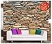 Produktbild GREAT ART Fototapete  Steinwand Schiefer  210 x 140 cm 5 Bahnen inkl. Kleister  Wandtapete Wandverkleidung Stonewall Mauer Steinmauer Naturstein Steinoptik Schiefergestein