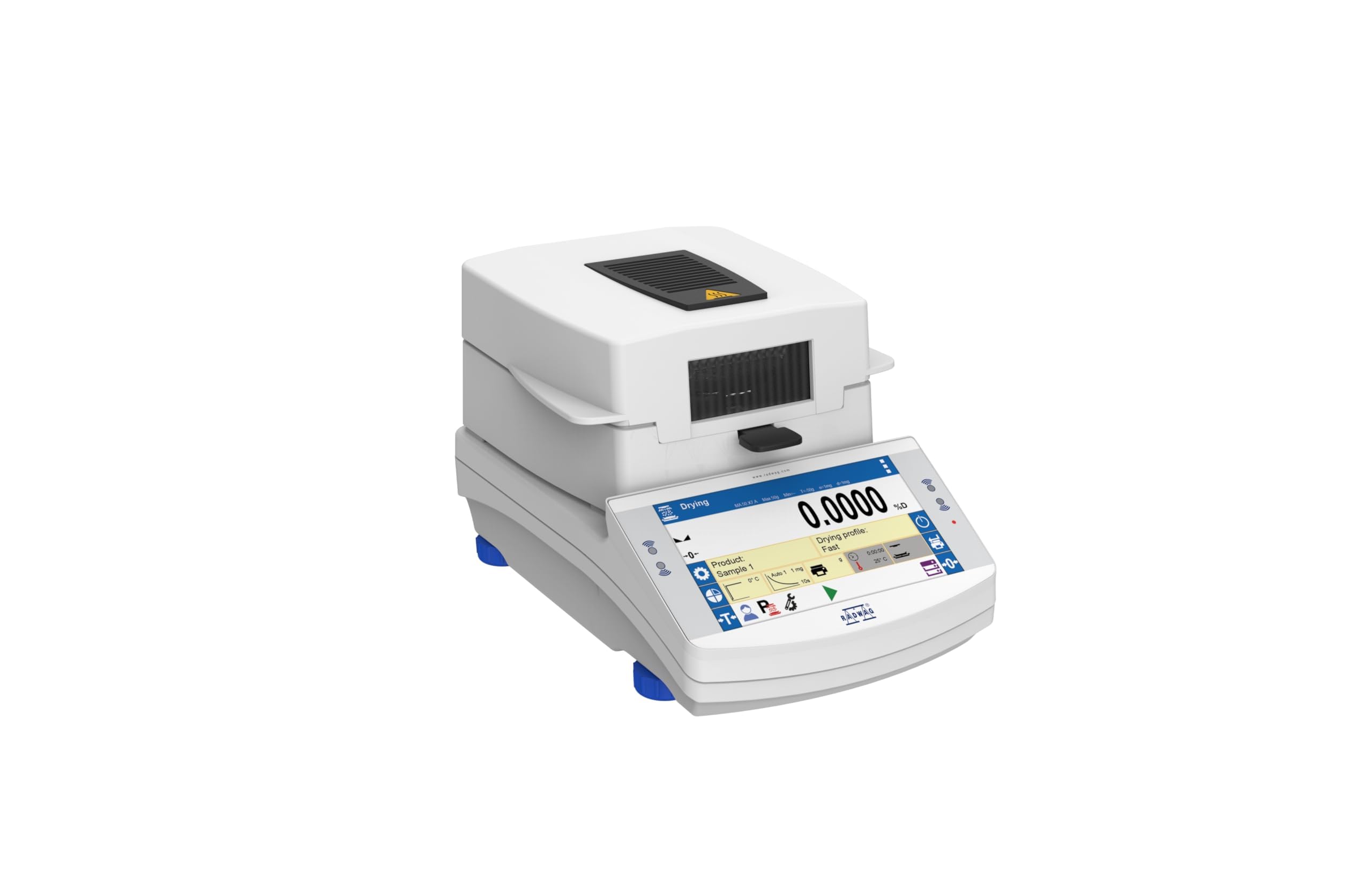 Radwag MA 110.X7.A.WH Moisture Analyzer 110g x 1mg (220 Volts)