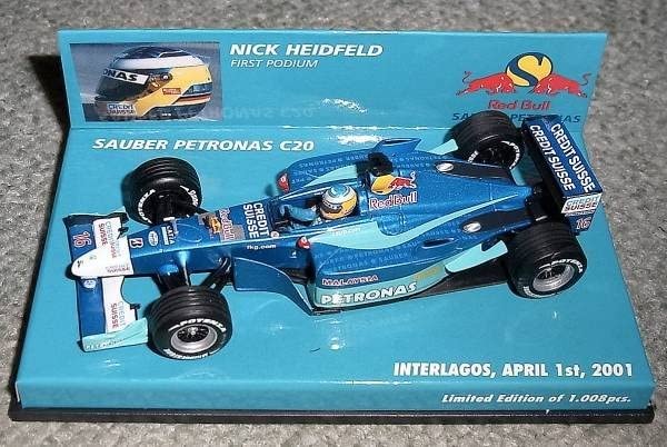 Amazon | 1/43 ザウバーC20 ハイドフェルド ブラジルGP SAUBER