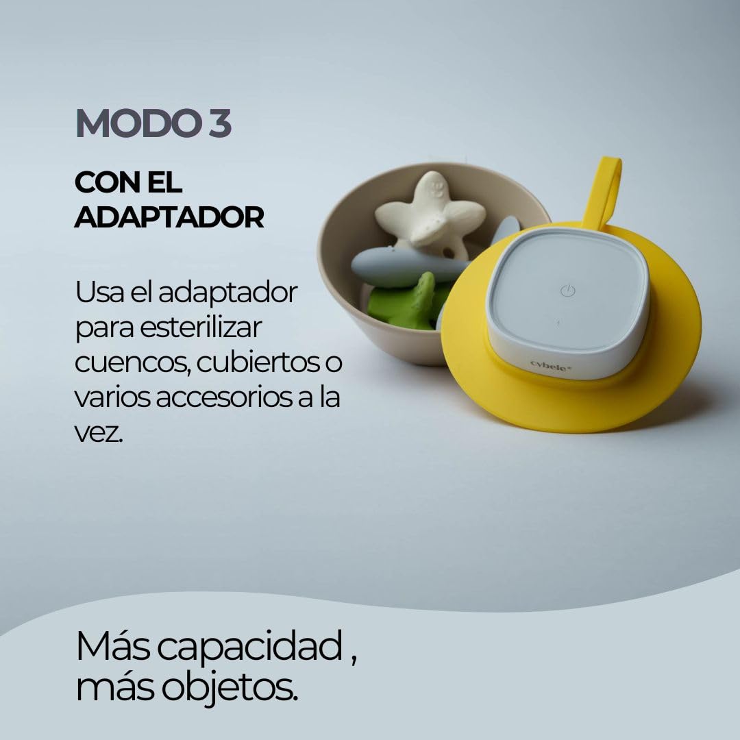 Lumen Esterilizador UV Portátil para Biberones y Accesorios Bebé