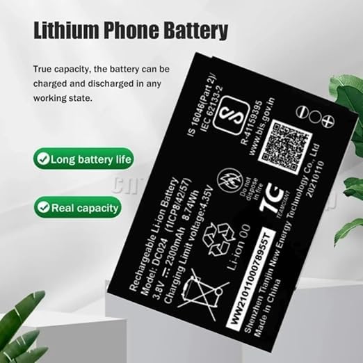 Image of UFB Compatible Original DC024 /H12348 Router Battery Compatible for Airtel My WiFi AMF-311WW Wireless Data Card 4G Hotspot 2300mAh