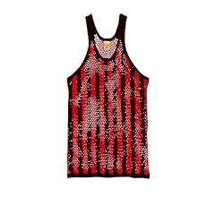 Amazon.co.jp: [スペシャルワン] 網シャツ Stripe Marina