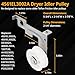 Dryer Roller Repair Kit For LG Kenmore Dryers 4581EL2002C Dryer Drum Roller 4581EL2002L,4581el3001e, 4400EL2001A Dryer Belt Upgraded 4561EL3002A Dryer Idler Pulley Ball bearing By WFRWFR