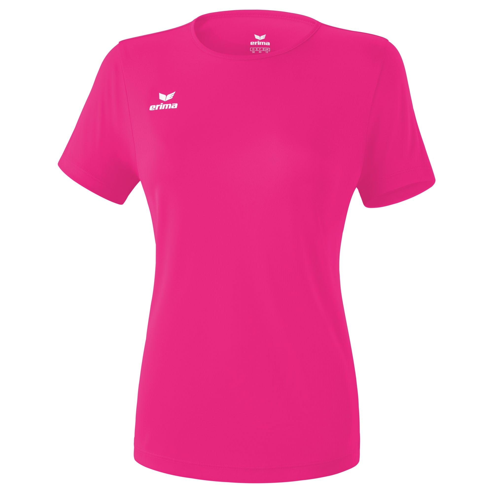 Erima Women's Functional Teamsport T-Shirt (2082531), Pink, 38