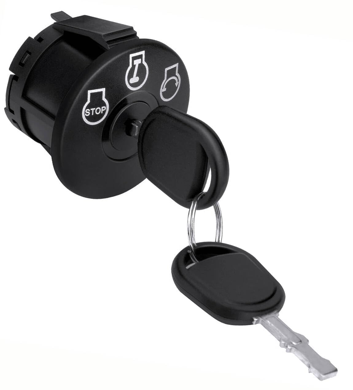 Photo 1 of 077-8076-00 Ignition Key Switch Fits Bad Boy Pup ZT Lightning MZ AOS CZT Outlaw Extreme Maverick Mowers, with 2 Keys
