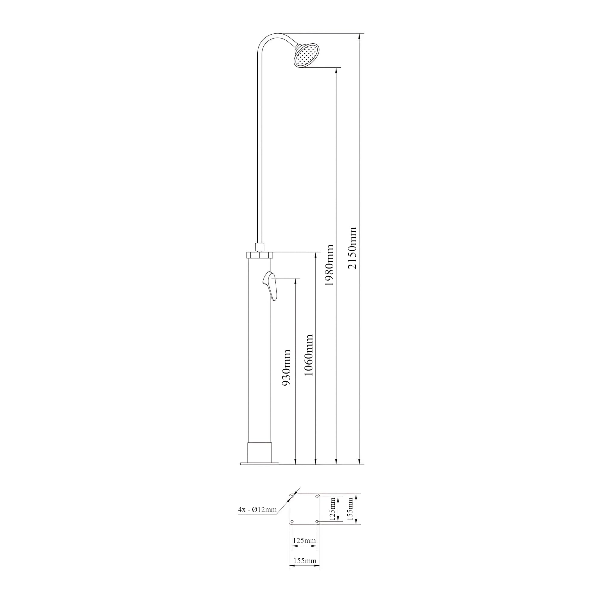 casa.pro Douche Solaire de Jardin Extérieure Réservoir d'Eau 9 L avec Pommeau de Douche Pivotant Température Réglable Max. 60°C sans Raccordement Électrique Économie d'Énergie Résistant Jardin Piscine