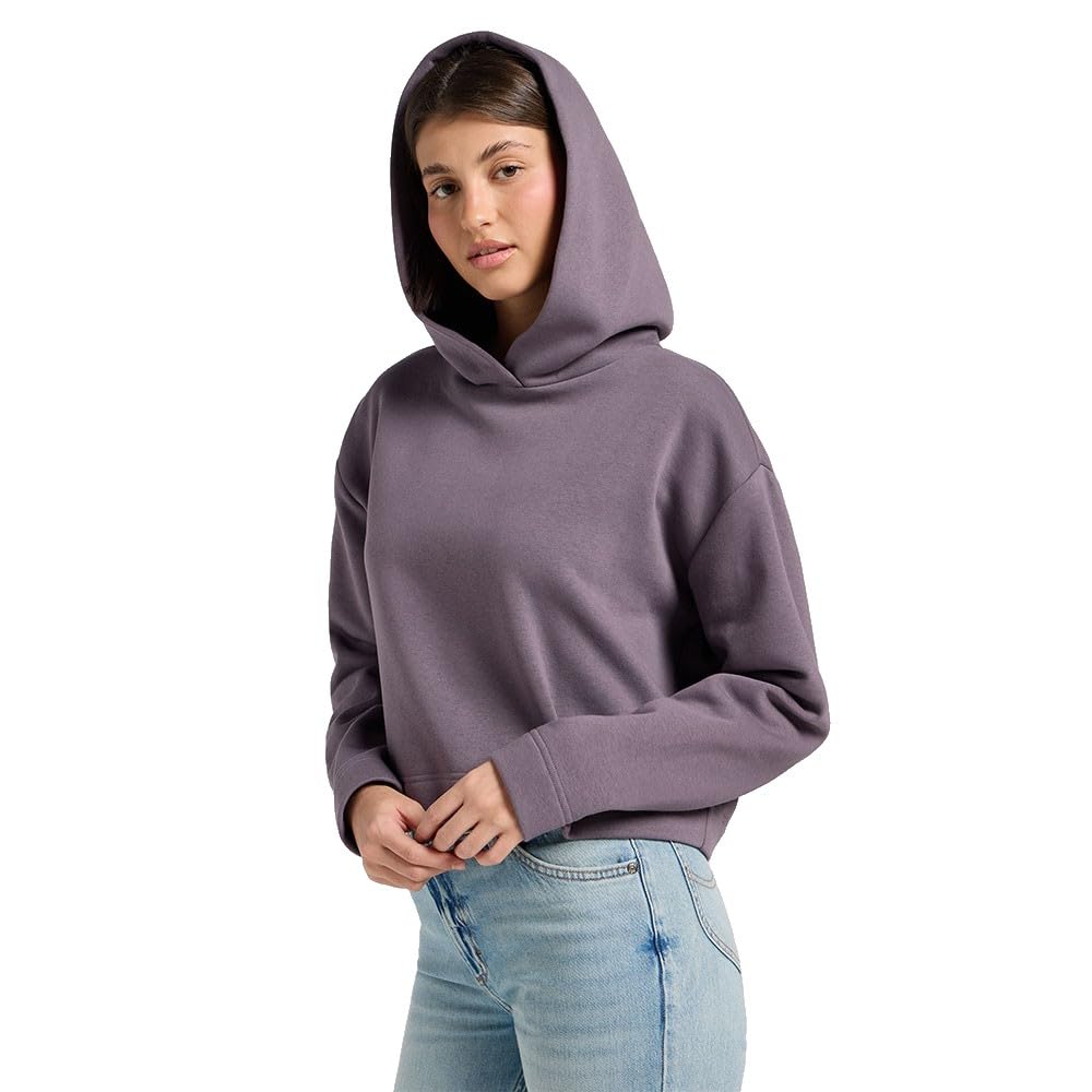 Lee Bluza z kapturem Kobiety Cropped Hoodie