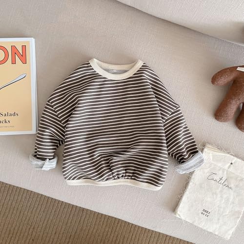 Boy Winter Jacket Size 6 Shirt Striped T Shirt Long Sleeve Tops Spring Summer Clothes 7t Boy Coats3