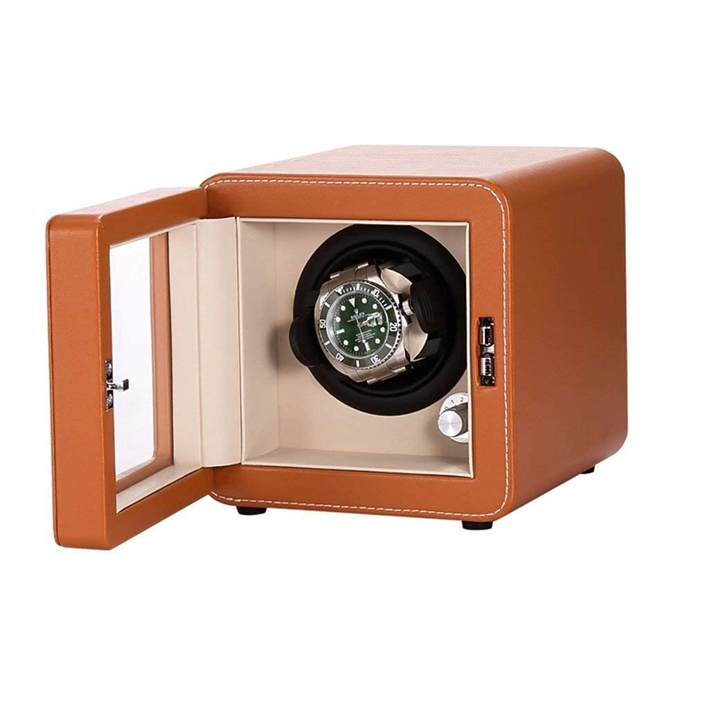 OLSKFUH Watch Winders Watch Winder Boxes Watch Automatic Mechanical Watch Automatic Winder Electric Rotate Storage Box,