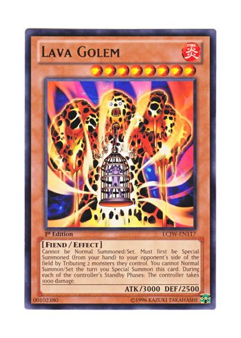 Amazon.co.jp: 遊戯王 英語版 LCJW-EN117 Lava Golem 溶岩魔神