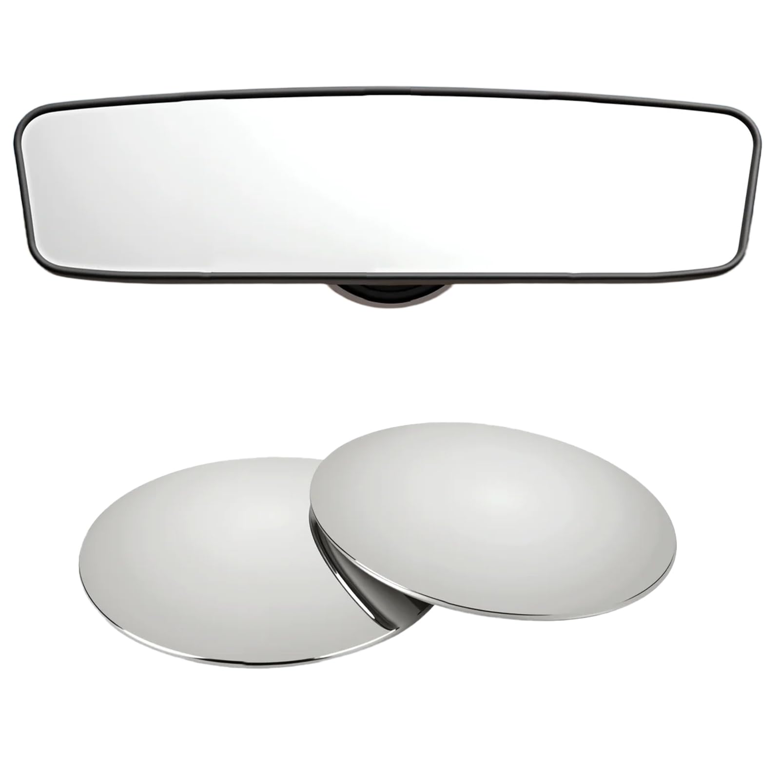 5Pcs Rear View Mirror For Driving Test Driving Instructor Mirror with 4 Blind