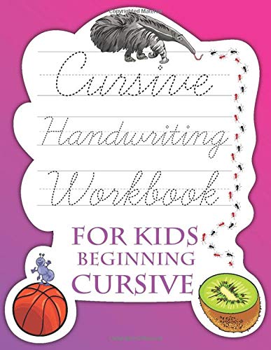 Buy Cursive Handwriting Workbook for Kids Beginning Cursive: Practice ...